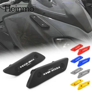 Für Yamaha TMAX 560 2022 - 2023 Tech Max Rückansicht Seitenspiegellochabdeckung - Picture 1 of 6