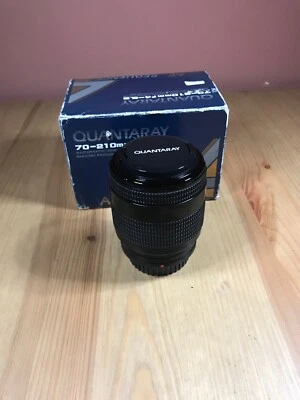 Quantaray 70-210mm F4-5.6 NF AF Minolta Mount Camera Zoom Lens - Image 1 of 4