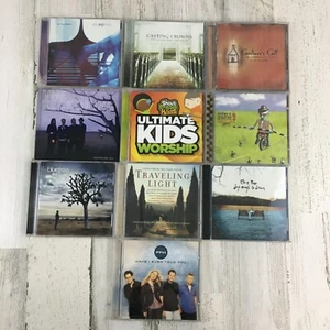 Lot 10 Contemporary Christian CCM CDs Chris Rice Casting Crowns Caedmon's Call - Picture 1 of 11