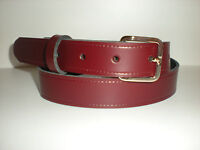 F9 BN LEATHER BELTS IN BLACK BROWN,NAVY,BURGUNDY GREEN TAN AND WHITE S TO  XXL