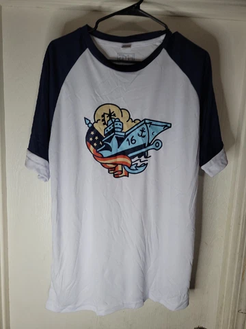 Corpus Christi Hooks Ghost Aircraft Carrier SGA Jersey Shirt Houston Astros L Cover