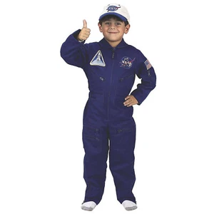 Aeromax Kids' NASA Astronaut Flight Suit Costume - Picture 1 of 5