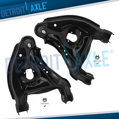 2WD Front Lower Control Arms + Ball Joints for 92-99 GMC C1500 2500 3500 Yukon - Image 1 of 4