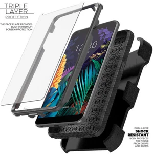 LG Journey LTE Tribute Royal/Aristo 4 Plus/Arena 2 Gürtelclip Ständer HOLSTER Hülle - Bild 1 von 124