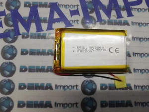 Batterie ricaricabili a litio di polimery 3.7 v 2000mAh 803860 basso drenaggio - Foto 1 di 3