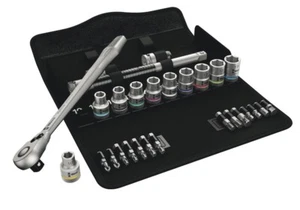 Wera 1/2" Drive Zyklop Metric Ratchet 28pc Set,  05004078001 , "Free Shipping" - Picture 1 of 7