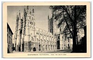 Postcard Canterbury Cathedral from the south west Kent England - Picture 1 of 2