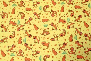 Tessuto Pokémon mezza idra Fairi Charmander Personaggio Pikachu Tessuto cotone - Foto 1 di 8