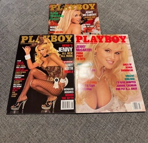 Playboy Magazine Jenny Mccarthy Lot  - July 1996 - December 1996 - January 2005 - Picture 1 of 4