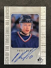 1999-00 Pavel Bure SP Authentic Sign of the Times #PB
