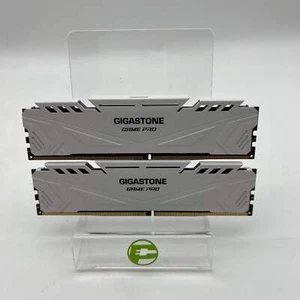 Gigastone Game Pro 32 GB (2x16 GB) RAM DDR4 3200 MHz cl16181840 kit di memoria bianco - Foto 1 di 6