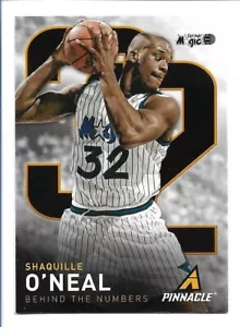 Shaquille O'Neal 2013-14 Pinnacle Behind the Numbers #20 - Imagen 1 de 2
