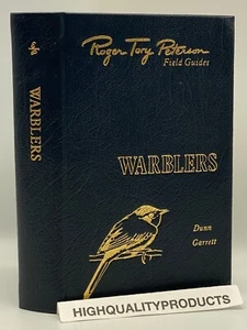 Easton Press Peterson Field Guide WARBLERS Birds Collectors Edition BIRDWATCHING - Picture 1 of 12