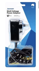 Jackson Multi Voltage Power Adaptor, 3 Volt To 12 Volt With Connector Plugs - Picture 1 of 1