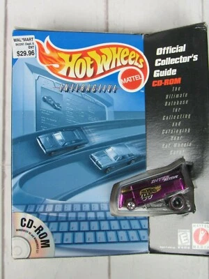 Hot Wheels Collector's Guide CD ROM  VW Interactive Drag Bus Purple New Sealed - Image 1 of 4