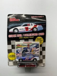 1989 Racing Champions Stock Car/Collector Card #20 ROB MOROSO Crown NASCAR Car - Picture 1 of 2