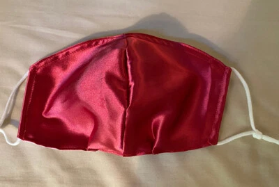 Set Of 2 Silk Washable Face Mask. Ships Next Day From USA. - Image 1 of 4