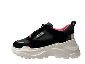 VERSACE JEANS COUTURE Wildleder Logo SNEAKER DAMEN UK 5,5 EU 39 F3 - - Bild 1 von 9