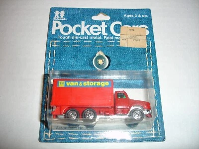 Coches de bolsillo TOMY No. 117-20 furgoneta de mudanza y surtido de almacenamiento n.º 4506 Foto 1 de 4