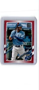 2021 Topps Mothers Day Pink Edward Olivares 29/50 Kansas City Royals #32 - Picture 1 of 2