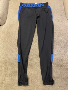 Mens Bodybuilding Spandex Tights Compression Pants Medium Black - Picture 1 of 1