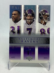 Chris Redman / Jamal Lewis 2002 Upper Deck Triple Threat #63 ( Ravens )