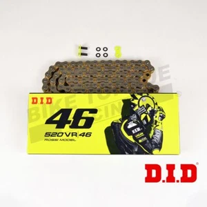 DID VR46 Valentino Rossi Chain to fit Honda CRF250X 4-C (4T Enduro) 2004-2017 - Picture 1 of 4
