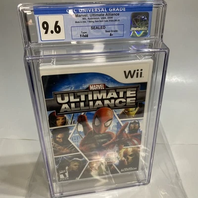 Marvel Ultimate Alliance DAREDEVIL CGC 9.6 A+ NEW Nintendo Wii FACTORY SEALED - Image 1 of 4