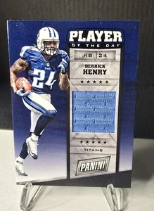 2016 Derrick Henry Panini Player Of Day  Patch Rookie Year ! - Picture 1 of 2