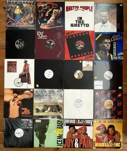 RAP HIP HOP VINYL DJ SAMMLUNG rob base snoop dogg Gang Starr Nore missy elliott - Bild 1 von 20
