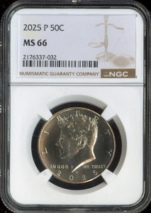 2025 Kennedy Half Dollar NGC MS66 Business Quality - Picture 1 of 2
