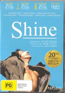 Shine 20th Anniversary Special  Geoffrey Rush (DVD, 1996) Region 0 PAL - Picture 1 of 2