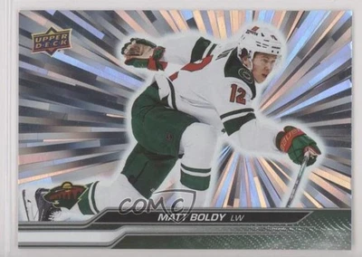 2023-24 Upper Deck Series 1 Outburst Silver Matt Boldy #89 - Image 1 of 2