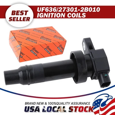 1x Ignition Coils UF636 For Kia Soul 1.6L l4 2010-2013 27301-2B010 Durable New - Imagem 1 de 4