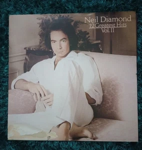 NEIL DIAMOND-12 GREATEST HITS VOL II, VINYL LP, 1982 UK - Picture 1 of 2