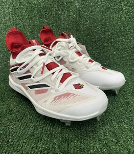 Adidas Afterburner Louisville Cardinals Red Baseball Cleats Men Size 7.5 IF1688 - Picture 1 of 8