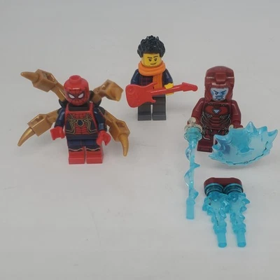 LEGO Marvel Spider-Man Mechanical Arms w Barbs sh510 & Iron Man Mark MK 3  - Image 1 of 4