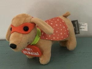 Hallmark Dachshund Dog Doxie Wiener Dog Halloween Stuffed Toy Halloweenie CUTE! - Picture 1 of 2