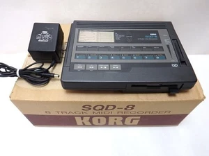 Korg SQD-8 MIDI Digital Sequencer Floppy Disk Recorder Tested with BOX - Picture 1 of 2