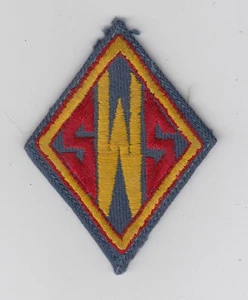 Vintage US Catholic School Patch Saint Graduating Class Insignia SWS Unknown - Bild 1 von 2