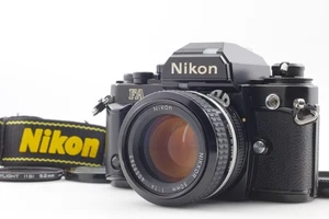 NEAR MINT+3 Nikon FA Black 35mm SLR Film Camera + 50mm f1.4 Ai From JAPAN - Picture 1 of 13