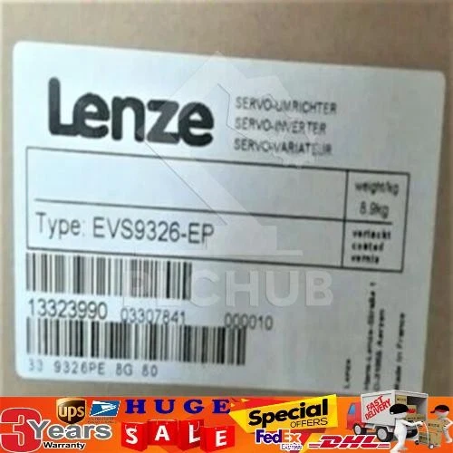 US Free TAX EVS9326-EP NEW LENZE SERVO INVERTER EVS9326-EP EVS9326EP - Image 1 of 1