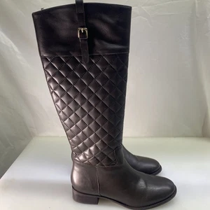 Talbots Damen Tamera Embossed Stitch Zip Stiefel Braun - Bild 1 von 13