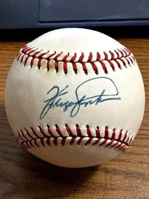 FERGIE JENKINS SIGNED AUTOGRAPHED ONL BASEBALL!  Cubs!  HOF! - Image 1 of 2