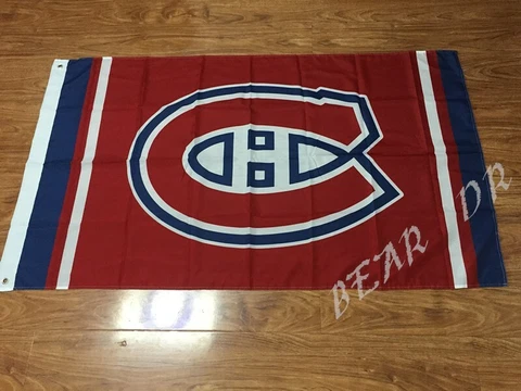 Montreal Canadiens Flag 3x5ft Banner Polyester Ice Hockey Stanley Cup canadien01 Cover
