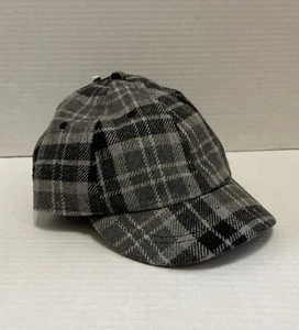 Lane Bryant Women's Grey Plaid Cap Hat SIZE: OSFM -Never Worn w/Tag - Picture 1 of 4