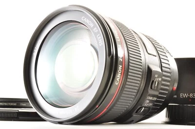 Lente zoom ultrasónico Canon EF 24-105 mm f/4 L IS USM con capucha *casi como... - Imagen 1 de 4