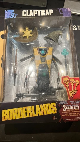 McFarlane Toys Borderlands Claptrap Deluxe Action Figure Cover
