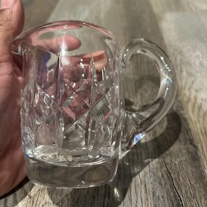 Waterford Crystal Creamer Clear Cut Collectible - Picture 1 of 9