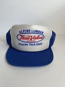Vintage 80s 90s True Value Snapback Hat Trucker Cap - Picture 1 of 5